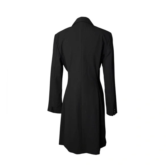 THEORY | Wool Blend Blazer  Black Dress  Size 00 - Picture 4 of 11